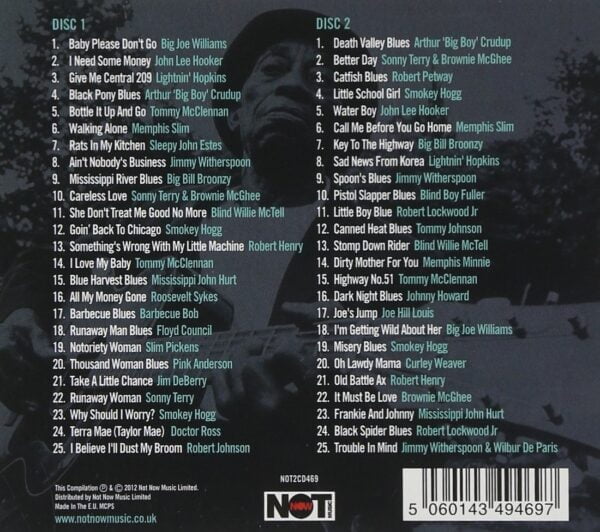Various Artists - Acoustic Blues (2CDs) - Image 2