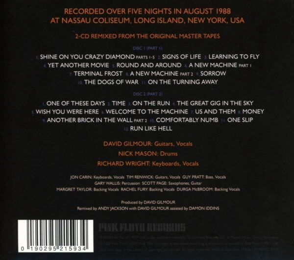 Pink Floyd - Delicate Sound of Thunder (2CDs) - Image 2