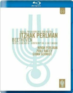 Beethoven: Triple Concerto / Symphony No. 6 (Israel PO, Perlman) (Blu-ray video)