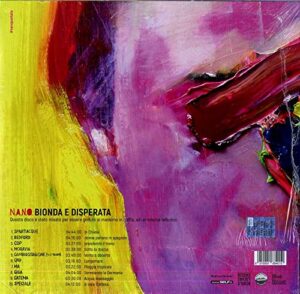 N.A.N.O. - Bionda E Disperata (LP)