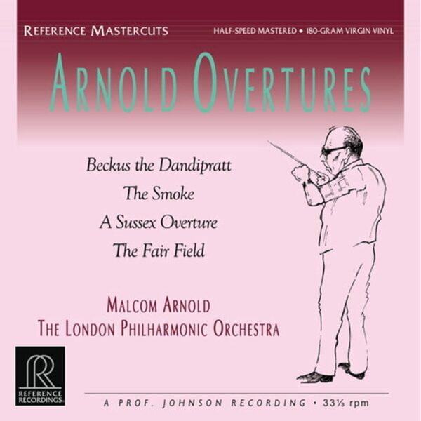 Malcolm Arnold - Arnold Overtures (LP, Reference Recordings)