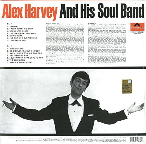 Alex Harvey and His Soul Band (LP, Polydor) - Image 2
