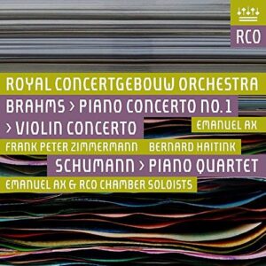 Brahms: Piano Concerto No. 1 & Violin Concerto & Schumann: Piano Quartet (2SACDs, RCO)