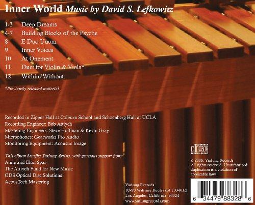 Music of David S. Lefkowitz - Inner World (CD, Yarlung) - Image 3