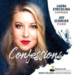 Confessions [Laura Stricking (soprano), Joy Schreier (piano), Sarah Eckman McIver (flute)] (CD, Yarlung)