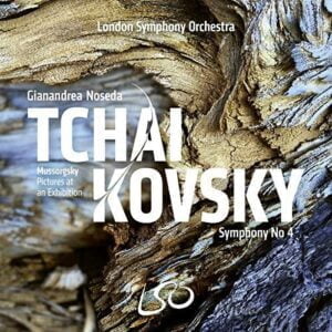 Tchaikovsky: Symphony No. 4 & Mussorgsky: Pictures at an Exhibition (London Symphony Orchestra, Gianandrea Noseda) (SACD, LSO)