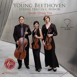Young Beethoven: String Trio in C minor (LP, Yarlung)