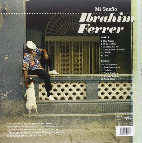 Ibrahim Ferrer - Mi Sueno (LP, World Circuit) - Image 2