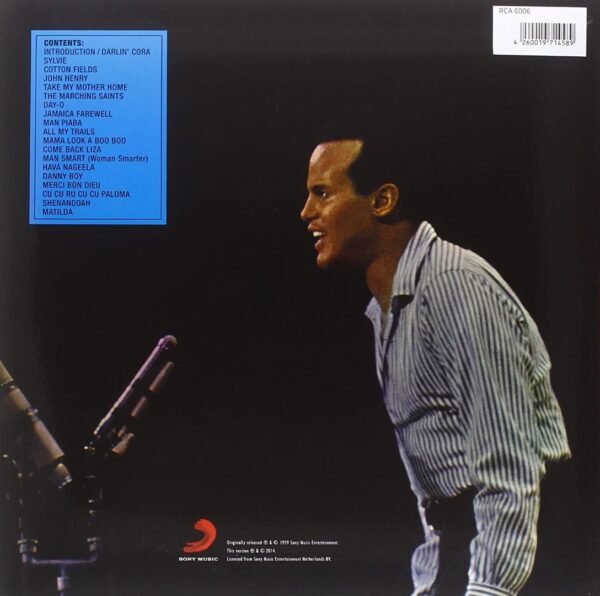 Belafonte at Carnegie Hall (2LPs, Speaker Corner) - Image 2