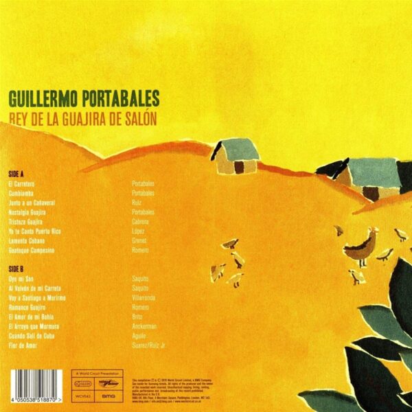 Guillermo Portabales - El Carretero (LP, World Circuit) - Image 2