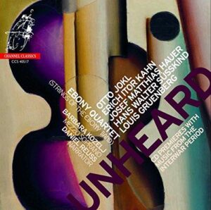 Unheard: Music From The Interwar Period (SACD, Channel Classics)