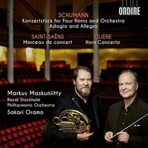 Schumann: Konzertstuck for four horns (CD, Ondine)