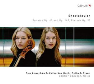 Shostakovich: Sonatas, Op. 40 and Op. 147, Prelude, Op. 97 (CD, Genuin)