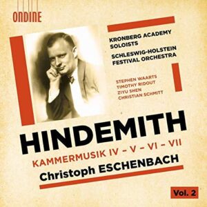 Hindemith: Kammermusik (CD, Ondine)