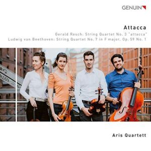 Gerald Resch: String Quartet No. 3 & Beethoven: String Quartet No. 7, Op. 59 No. 1 (CD, Genuin)