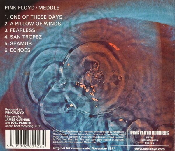 Pink Floyd - Meddle (CD) - Image 2