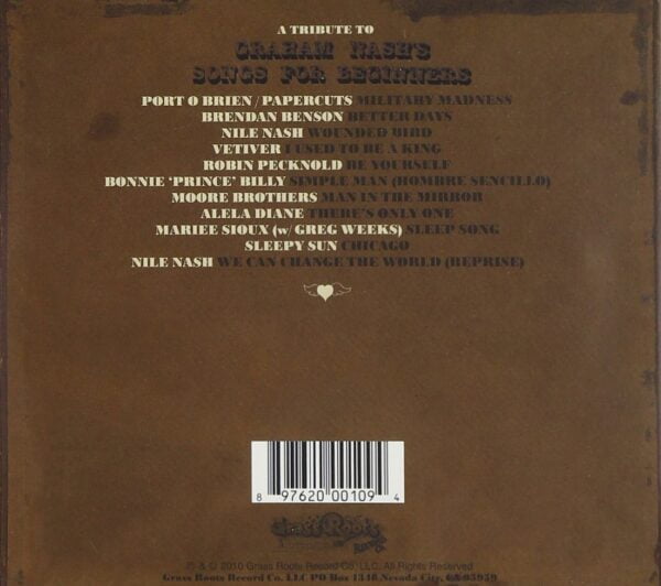 Be Yourself: Tribute to Graham Nash's Songs for Beginners (CD) - Image 2
