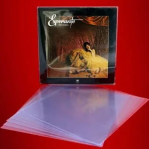 12'' PVC Εξώφυλλα δίσκων (πακέτο των 25)