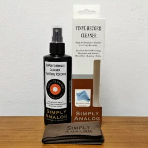 Vinyl Cleaner Alcohol-Free Ready-to-Use 200ml + Microfiber Cloth (Simply Analog)