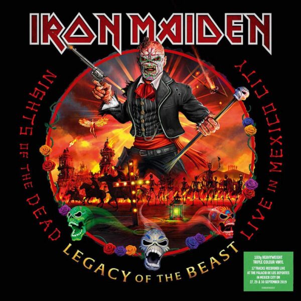 Iron Maiden - Nights of the Dead (3LPs, Colored Vinyl, Parlophone) - Image 2