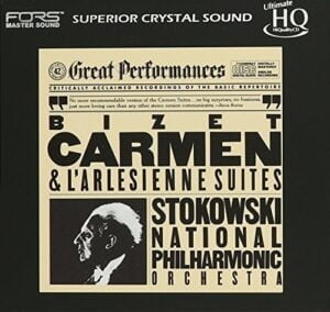 Leopold Stokowski - National Philharmonic Orchestra - Bizet: Carmen & L' Arlesienne Suites (UHQCD, Sony Music)
