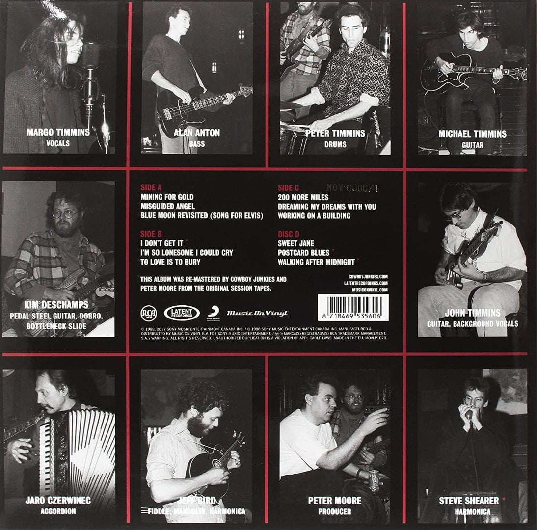 Cowboy Junkies - Trinity Session (2LPs, Music On Vinyl) - Image 2
