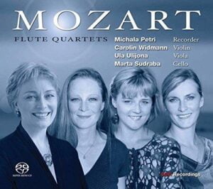 Mozart: Flute Quartets Nos. 1-4 (CD, SACD, Our Recordings)