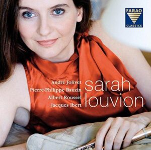 Sarah Louvion plays Jolivet, Bauzin, Rousset and Ibert (CD, FARAO)