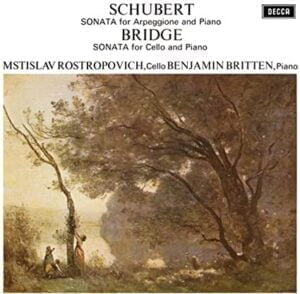 Mstislav Rostropovich - Schubert: Arpeggione Sonata (LP, Analogphonic)