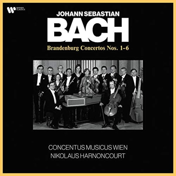 Bach - The Brandenburg Concertos (Concentus Musicus Wien / Harnoncourt) (2LP, Warner)