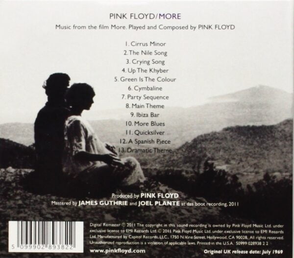 Pink Floyd - More (CD, Warner) - Image 2