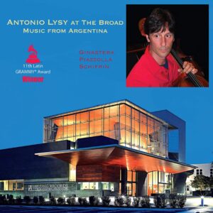 Antonio Lysy at the Broad: Music from Argentina (LP, Yarlung)