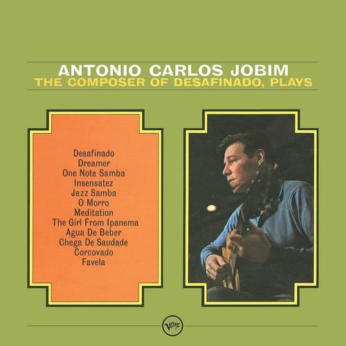 Antonio Carlos Jobim The Composer Of Desafinado, Plays (LP, Verve)