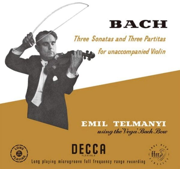 Three Sonatas & Three Partitas For Unaccompanied Violin (J.S. Bach) (3LPs, Analogphonic)