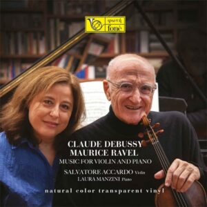 Claude Debussy - Maurice Ravel: Music for Violin and Piano (LP, Fone, Made in Japan)