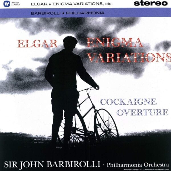 Sir John Barbirolli - Elgar Enigma Variations (LP, Warner)