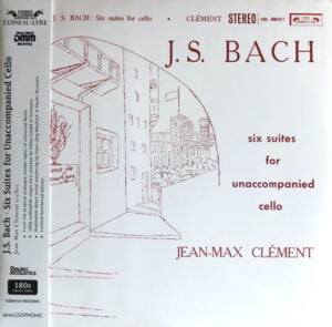 Jean-Max Clement - Bach Six Suites For Unaccompanied Cello Limited Edition (LP, Analogphonic)