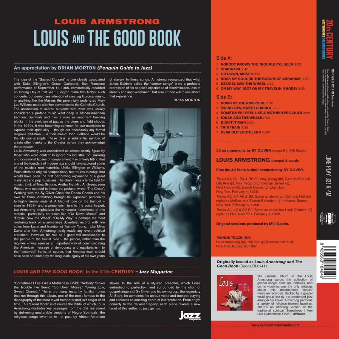 Louis Armstrong - Louis and the Good Book (LP, 20th Century) - Image 3