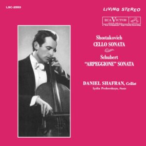 Daniel Shafran - Shostakovich: Cello Sonata; Schubert: Arpeggione Sonata (LP, Analogphonic)