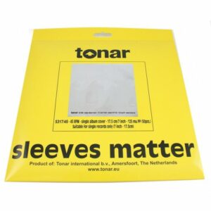 Tonar Outer Sleeves for 7'' 45RPM Outer Sleeves No.5317/45