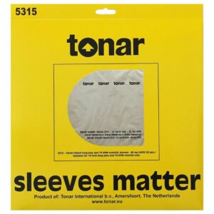 Tonar Nostatic Inner sleeves for 10'' Long Play records No.5315