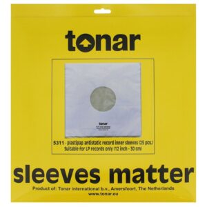 Tonar Plastipap Inner Sleeves 12'' No.5311