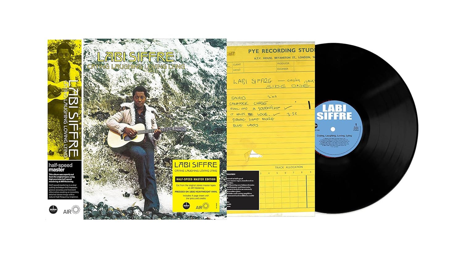 Labi Siffre - Crying Laughing Loving Lying (LP, Demon) - Image 2