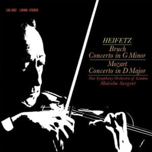 Heifetz-Sargent - Bruch: Concerto in G Minor / Mozart: Concerto in D Major (LP, Analogue Productions)