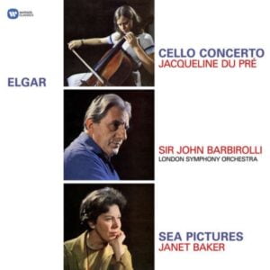 Elgar & Pre & Baker & Barbirolli - Cello Concerto Sea Pictures (LP, Warner)