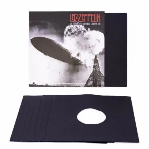 Simply Analog 12 LP Antistatic Inner Sleeves Black (Pack of 25)