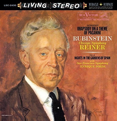 Rubinstein/Reiner/Jorda - Rachmaninoff: Rhapsody on a Theme of Paganini/ Falla: Nights in the Garden (Multikanal-Hybrid-SACD, Analogue Productions)