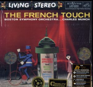 Charles Munch & Boston Symphony Orchestra - The French Touch (LP, Analogue Productions)