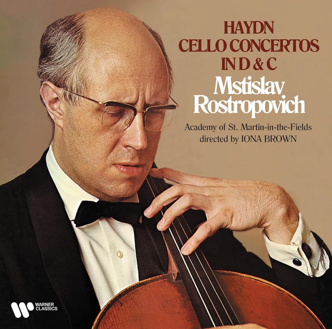 Mstislav Rostrpovich - Haydn Cello Concertos in D & C (LP, Warner)