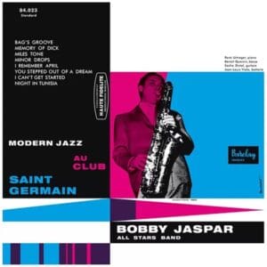 Bobby Jaspar - Modern Jazz au Club Saint-Germain (LP, Sam Records)